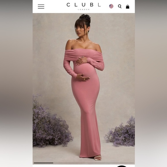 Club L London Dresses & Skirts - Club London baby shower dress